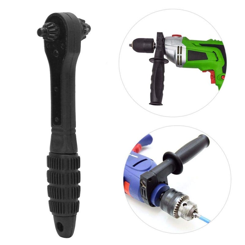 JADPES Universal Ratchet Chuck Key, Drill Chuck Ratchet Wrench Double Head Drill Chuck Wrench Use Chuck Drill Chuck Key Wrench Tool for Tightening Loosening - Image 3